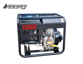 Трехфазный дизельный электрогенератор 4.5 кВт с ручным запуском АДП-4.5-Т400-В