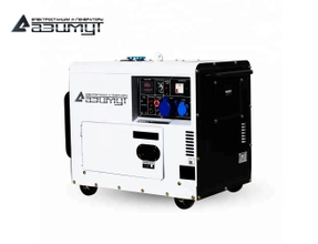 Трехфазный дизельный генератор 6 кВт в кожухе АДП-6-T400-ВПЭ