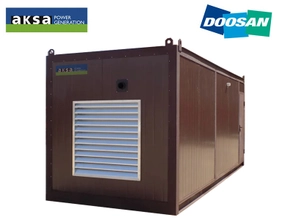 Дизельная электростанция AKSA AD 710 в контейнере