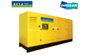 Дизельный генератор AKSA AD 825 в кожухе с АВР на двигателе Doosan
