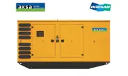 Дизельный генератор AKSA AD410 - Doosan в кожухе с АВР