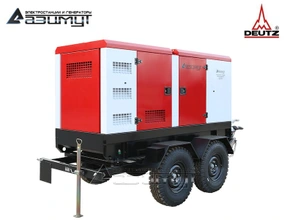 Передвижная дизельная электростанция 100 кВт Deutz (Германия) ЭД-100-Т400-1РКМ6