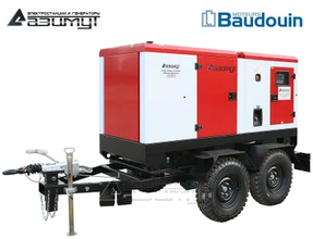 Передвижная дизельная электростанция 108 кВт Baudouin Moteurs ЭД-108-Т400-1РКМ9
