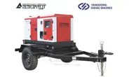 Передвижная дизельная электростанция 12 кВт Yangdong ЭД-12-Т400-2РКМ55 с АВР