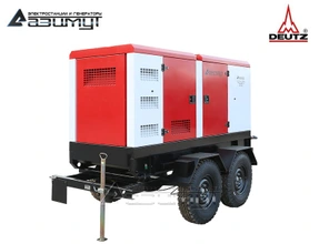 Передвижная дизельная электростанция 120 кВт Deutz (КНР) ЭД-120-Т400-1РКМ6С