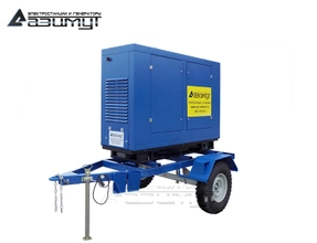 Электростанция передвижная дизельная ЭД-15-Т400-1РКМ50 SDEC мощностью 15 кВт (380 В) на шасси