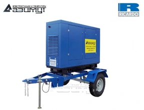 Передвижная дизельная электростанция 12 кВт Ricardo ЭД-12-Т400-2РПМ19 с АВР