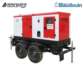 Передвижная дизельная электростанция 160 кВт Baudouin Moteurs ЭД-160-Т400-1РКМ9