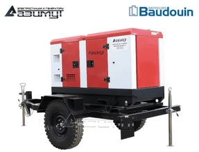 Передвижная дизельная электростанция 18 кВт Baudouin Moteurs ЭД-18-Т400-1РКМ9