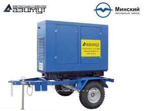 Передвижная дизельная электростанция 24 кВт ММЗ ЭД-24-Т400-1РПМ1