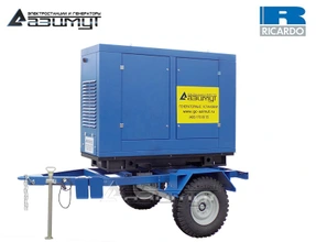 Передвижная дизельная электростанция 24 кВт Ricardo ЭД-24-Т400-1РПМ19