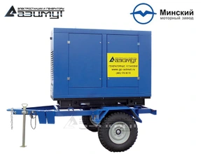 Передвижная дизельная электростанция 25 кВт ММЗ ЭД-25-Т400-1РПМ1