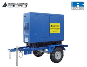 Передвижная дизельная электростанция 25 кВт Ricardo ЭД-25-Т400-1РПМ19