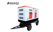 Передвижная дизельная электростанция ЭД-264-Т400-2РКМ30 FAWDE на шасси прицепа мощностью 264 кВт с автозапуском (АВР)