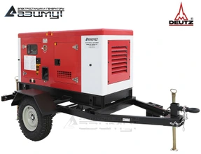 Передвижная дизельная электростанция 30 кВт Deutz (КНР) ЭД-30-Т400-1РКМ6С