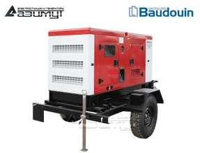 Передвижная дизельная электростанция 36 кВт Baudouin Moteurs ЭД-36-Т400-1РКМ9