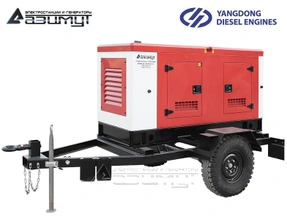 Передвижная дизельная электростанция 40 кВт Yangdong ЭД-40-Т400-1РКМ55