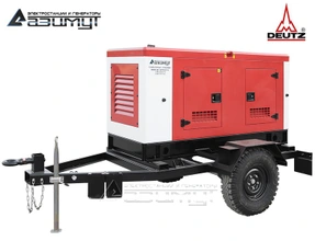 Передвижная дизельная электростанция 40 кВт Deutz (КНР) ЭД-40-Т400-1РКМ6С