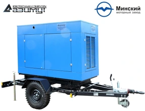 Передвижная дизельная электростанция 40 кВт ММЗ ЭД-40-Т400-1РПМ1