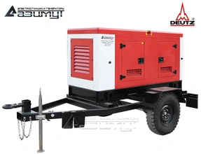 Передвижная дизельная электростанция 50 кВт Deutz (КНР) ЭД-50-Т400-1РКМ6С