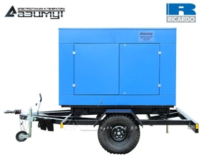 Передвижная дизельная электростанция 60 кВт Ricardo ЭД-60-Т400-1РПМ19