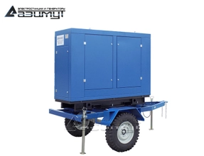 Электростанция передвижная дизельная ЭД-7-Т400-1РКМ5 Quanchai мощностью 7 кВт (380 В) на шасси