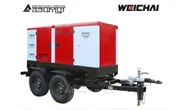 Передвижная дизельная электростанция 75 кВт Weichai ЭД-75-Т400-1РКМ7