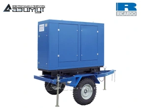 Передвижная дизельная электростанция 8 кВт Ricardo ЭД-8-Т400-1РПМ19