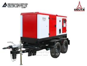 Передвижная дизельная электростанция 80 кВт Deutz (Германия) ЭД-80-Т400-1РКМ6