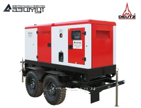 Передвижная дизельная электростанция 80 кВт Deutz (КНР) ЭД-80-Т400-1РКМ6С