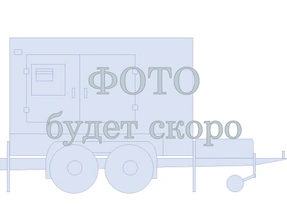 Передвижная дизельная электростанция ЭД-64-Т400-1РКМ30 FAWDE на шасси прицепа мощностью 64 кВт