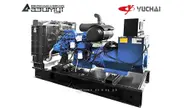 Дизельный генератор АД-120С-Т400-1РМ26 Yuchai мощностью 120 кВт открытого исполнения