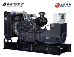 Дизельный генератор АД-160С-Т400-2РМ5 SDEC мощностью 160 кВт (380 В) открытого исполнения с автозапуском (АВР)