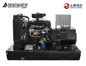 Дизельный генератор АД-20С-230-1РМ50 SDEC мощностью 20 кВт (220 В) открытого исполнения