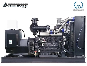 Дизельный генератор АД-300С-Т400-1РМ13 Woling мощностью 300 кВт открытого исполнения