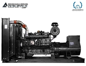 Дизельный генератор АД-350С-Т400-1РМ13 Woling мощностью 350 кВт открытого исполнения