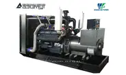 Дизельный генератор АД-350С-Т400-1РМ16 Shangyan мощностью 350 кВт открытого исполнения