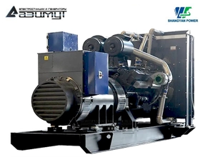 Дизельный генератор АД-400С-Т400-2РМ16 Shangyan мощностью 400 кВт открытого исполнения с автозапуском (АВР)
