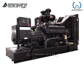 Дизельный генератор АД-450С-Т400-1РМ13 Woling мощностью 450 кВт открытого исполнения