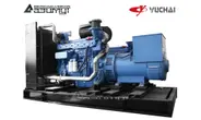 Дизельный генератор АД-500С-Т400-1РМ26 Yuchai мощностью 500 кВт открытого исполнения