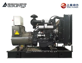 Дизельный генератор АД-50С-Т400-2РМ5 SDEC мощностью 50 кВт (380 В) открытого исполнения с автозапуском (АВР)