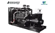 Дизельный генератор АД-580С-Т400-1РМ16 Shangyan мощностью 580 кВт открытого исполнения