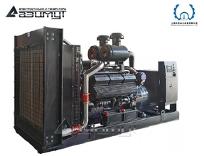 Дизельный генератор АД-600С-Т400-1РМ13 Woling мощностью 600 кВт открытого исполнения