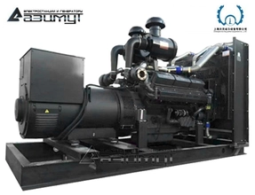 Дизельный генератор АД-750С-Т400-1РМ13 Woling мощностью 750 кВт открытого исполнения