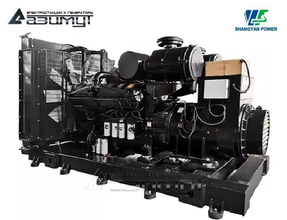 Дизельный генератор АД-800С-Т400-1РМ16 Shangyan мощностью 800 кВт открытого исполнения