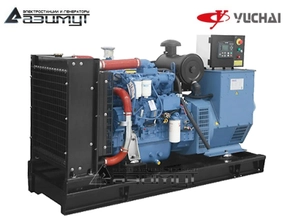 Дизельный генератор АД-80С-Т400-2РМ26 Yuchai мощностью 80 кВт (380 В) открытого исполнения с автозапуском (АВР)