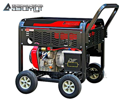 Однофазный дизельный электрогенератор 12 кВт (220 В)