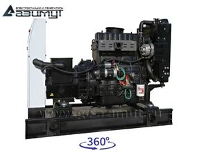 Однофазный дизельный<br> генератор 20 кВт (220 В) <br>АД-20С-230-1РМ11