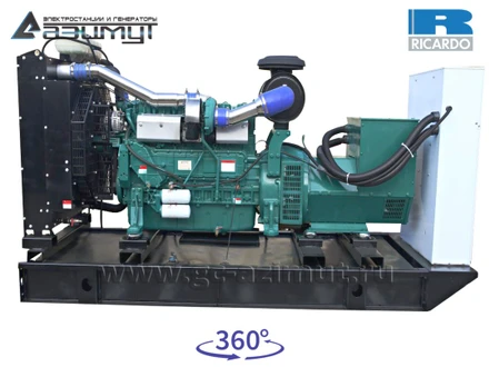 Трехфазный дизельный генератор 160 кВт Ricardo АД-160С-Т400-1РМ19
