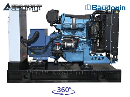 Дизельный генератор ДГУ 20 кВт <br>Baudouin Moteurs <br>АД-20С-Т400-1РМ9
